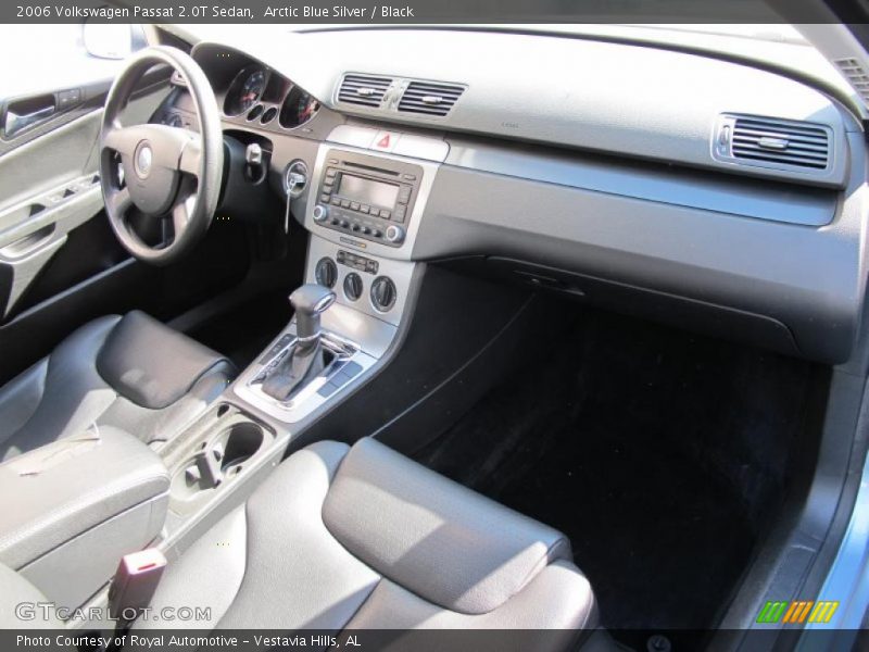 Arctic Blue Silver / Black 2006 Volkswagen Passat 2.0T Sedan