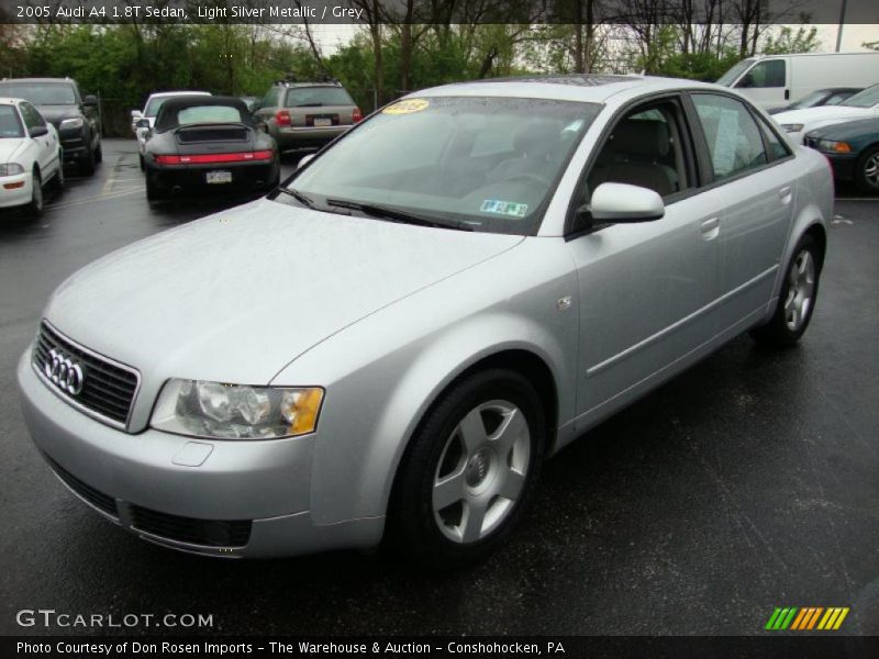 Light Silver Metallic / Grey 2005 Audi A4 1.8T Sedan