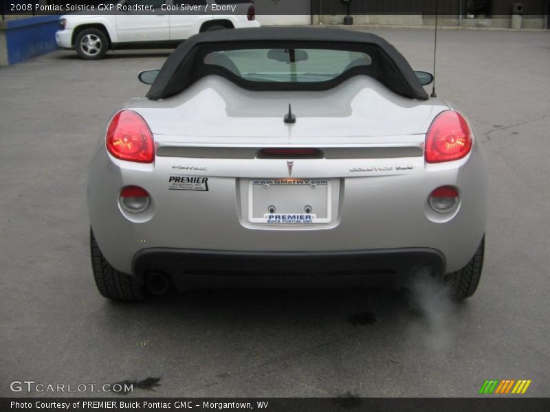 Cool Silver / Ebony 2008 Pontiac Solstice GXP Roadster