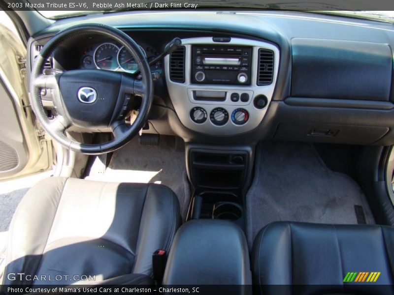 Pebble Ash Metallic / Dark Flint Gray 2003 Mazda Tribute ES-V6
