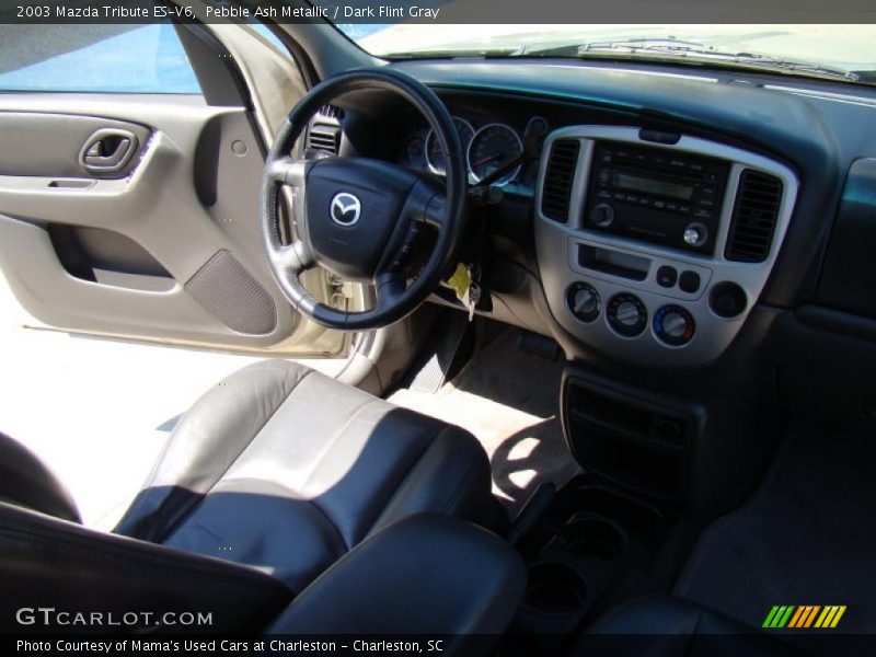 Pebble Ash Metallic / Dark Flint Gray 2003 Mazda Tribute ES-V6