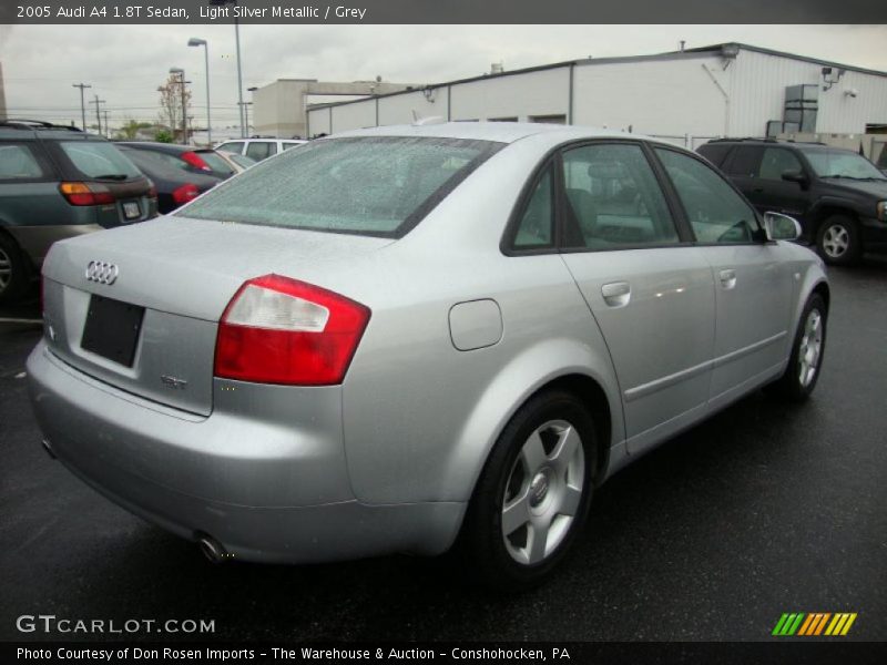 Light Silver Metallic / Grey 2005 Audi A4 1.8T Sedan