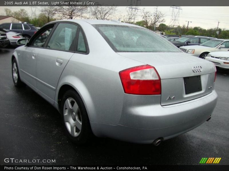 Light Silver Metallic / Grey 2005 Audi A4 1.8T Sedan