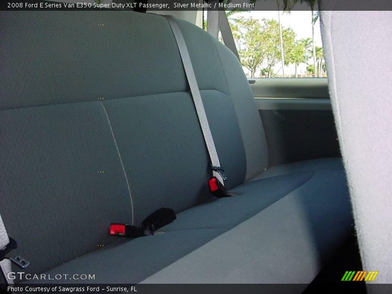 Silver Metallic / Medium Flint 2008 Ford E Series Van E350 Super Duty XLT Passenger
