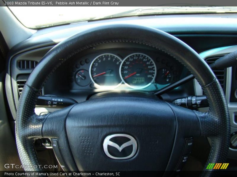 Pebble Ash Metallic / Dark Flint Gray 2003 Mazda Tribute ES-V6