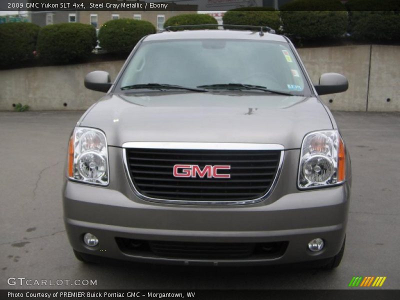 Steel Gray Metallic / Ebony 2009 GMC Yukon SLT 4x4