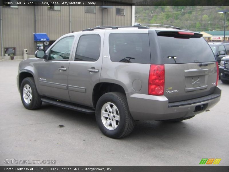 Steel Gray Metallic / Ebony 2009 GMC Yukon SLT 4x4