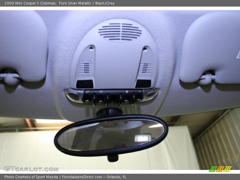 Pure Silver Metallic / Black/Grey 2009 Mini Cooper S Clubman