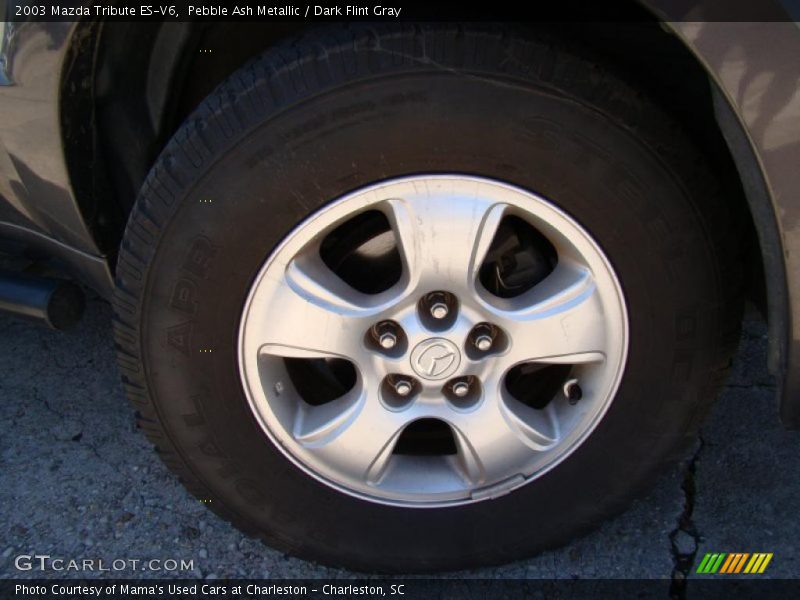 Pebble Ash Metallic / Dark Flint Gray 2003 Mazda Tribute ES-V6