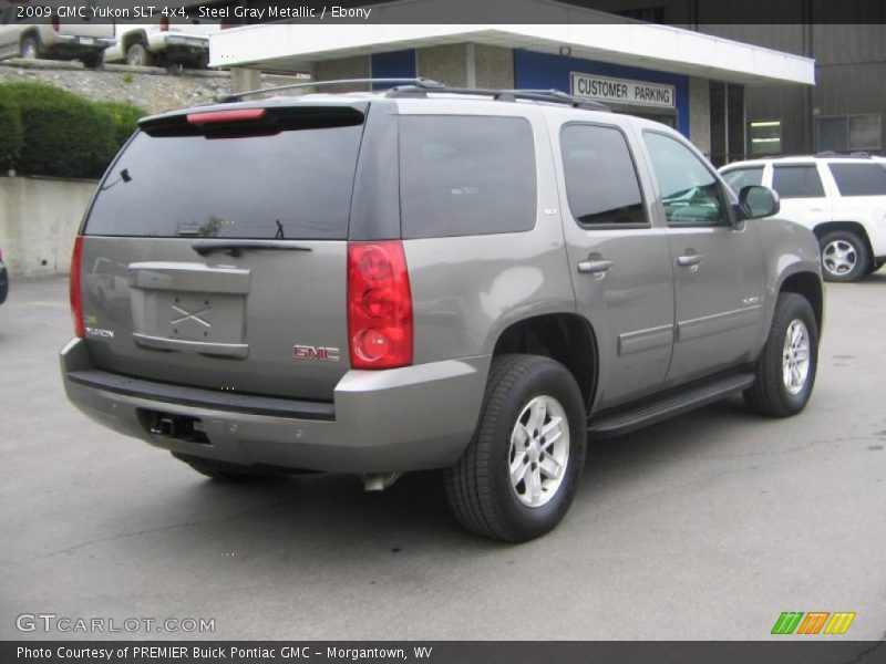 Steel Gray Metallic / Ebony 2009 GMC Yukon SLT 4x4