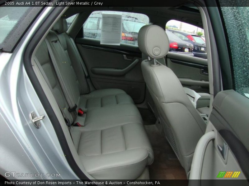 Light Silver Metallic / Grey 2005 Audi A4 1.8T Sedan