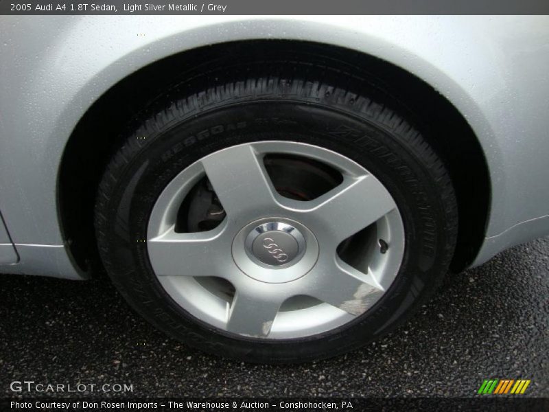 Light Silver Metallic / Grey 2005 Audi A4 1.8T Sedan