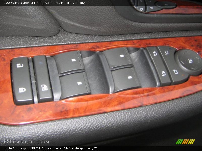 Steel Gray Metallic / Ebony 2009 GMC Yukon SLT 4x4