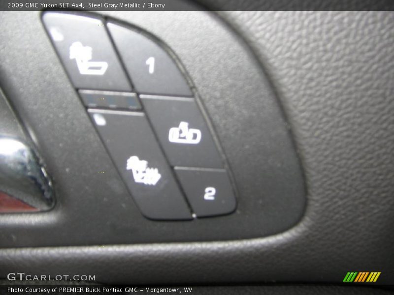 Steel Gray Metallic / Ebony 2009 GMC Yukon SLT 4x4