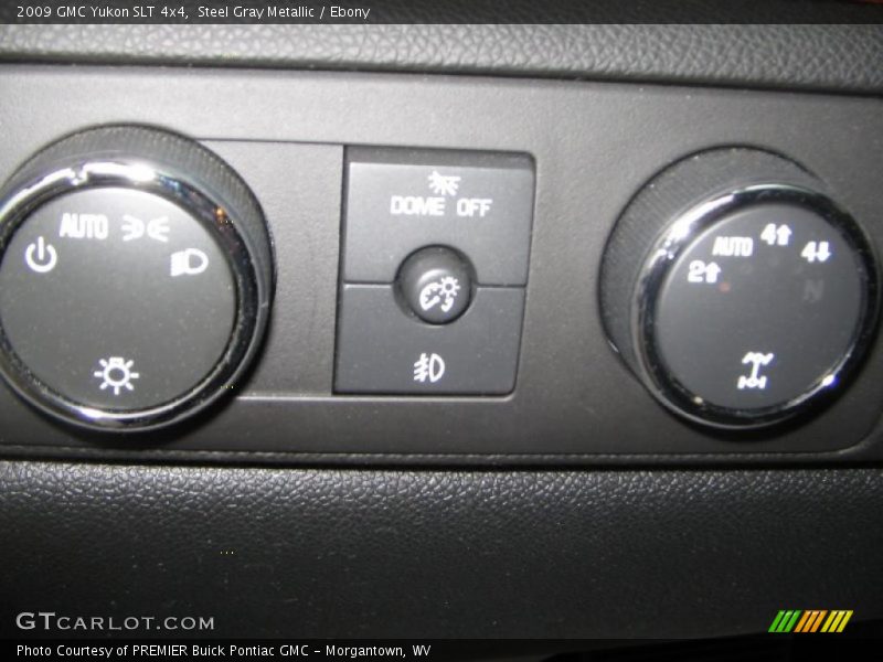 Steel Gray Metallic / Ebony 2009 GMC Yukon SLT 4x4