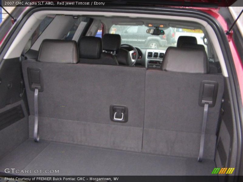 Red Jewel Tintcoat / Ebony 2007 GMC Acadia SLT AWD