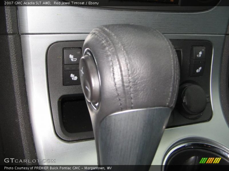 Red Jewel Tintcoat / Ebony 2007 GMC Acadia SLT AWD