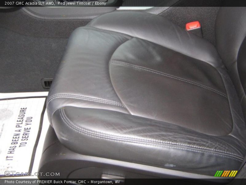Red Jewel Tintcoat / Ebony 2007 GMC Acadia SLT AWD