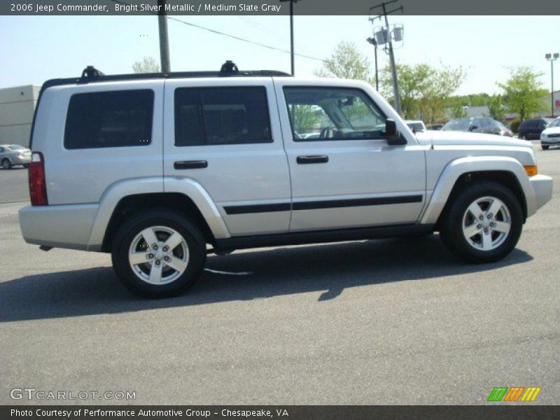 Bright Silver Metallic / Medium Slate Gray 2006 Jeep Commander