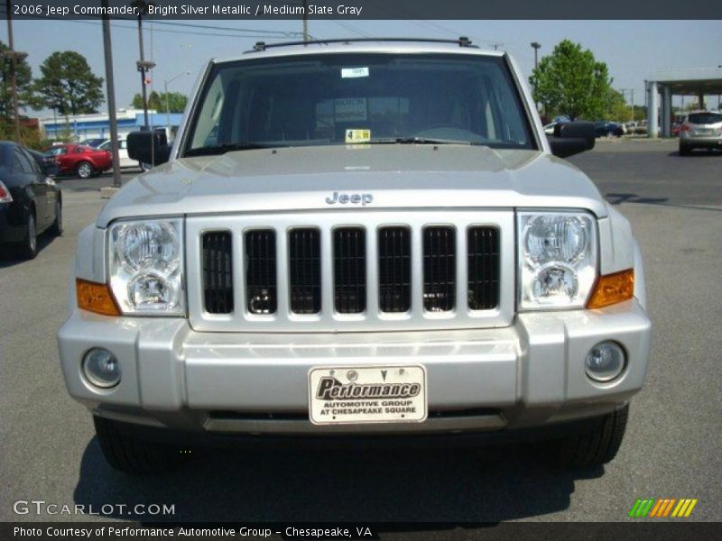Bright Silver Metallic / Medium Slate Gray 2006 Jeep Commander
