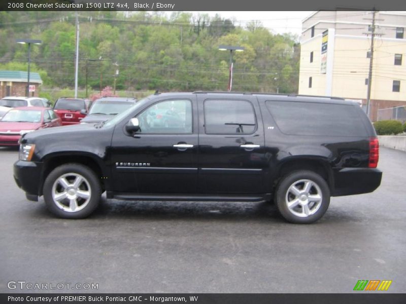 Black / Ebony 2008 Chevrolet Suburban 1500 LTZ 4x4