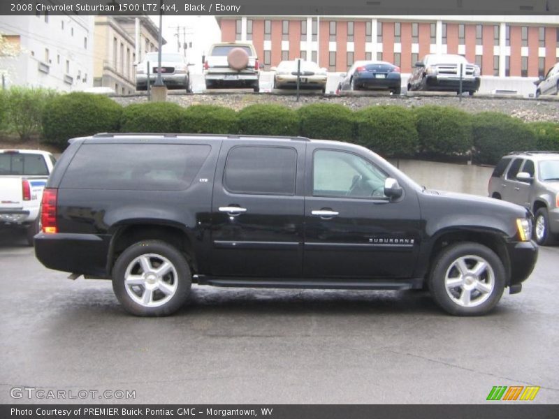 Black / Ebony 2008 Chevrolet Suburban 1500 LTZ 4x4