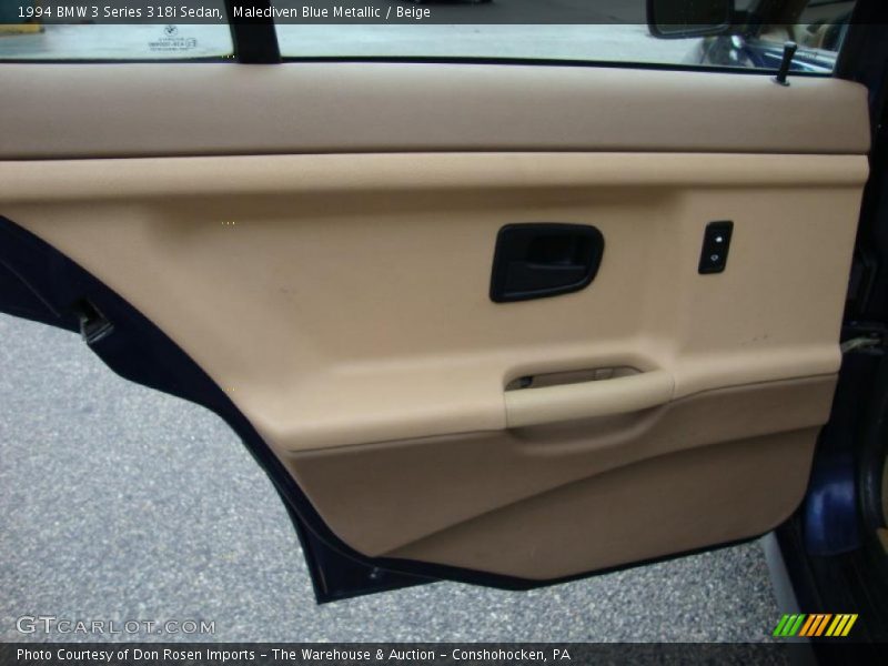Malediven Blue Metallic / Beige 1994 BMW 3 Series 318i Sedan