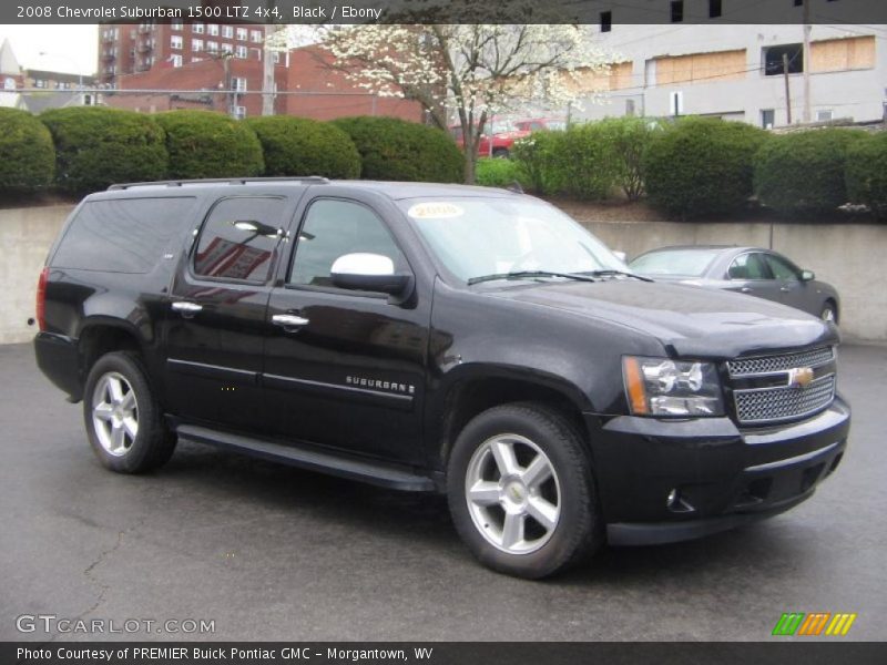 Black / Ebony 2008 Chevrolet Suburban 1500 LTZ 4x4