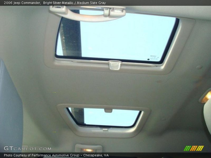 Bright Silver Metallic / Medium Slate Gray 2006 Jeep Commander