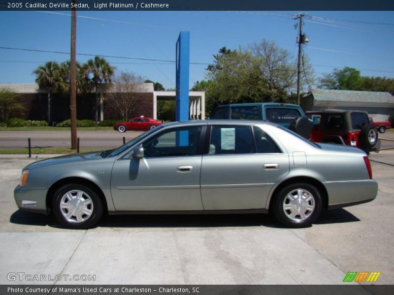 Light Platinum / Cashmere 2005 Cadillac DeVille Sedan