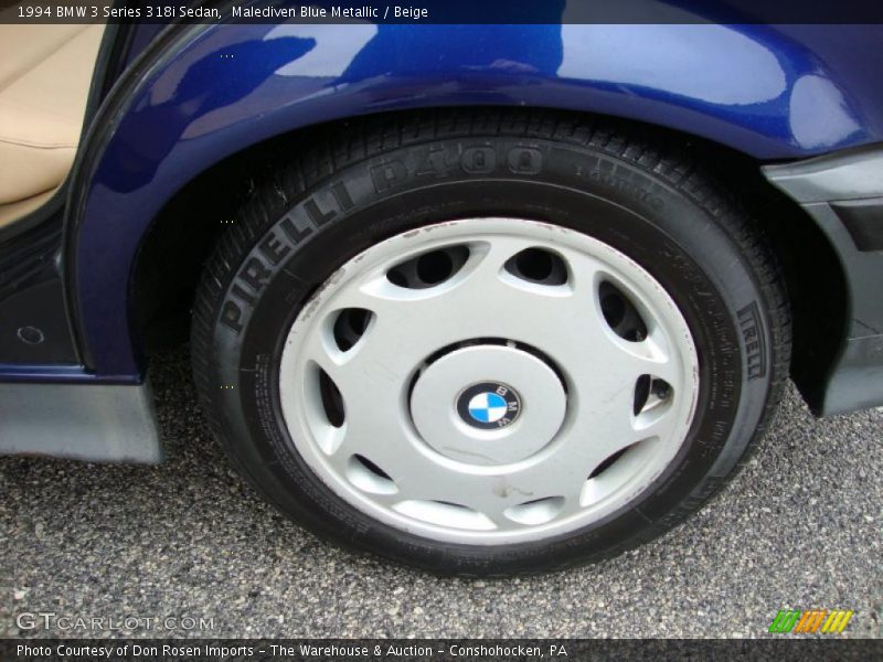 Malediven Blue Metallic / Beige 1994 BMW 3 Series 318i Sedan