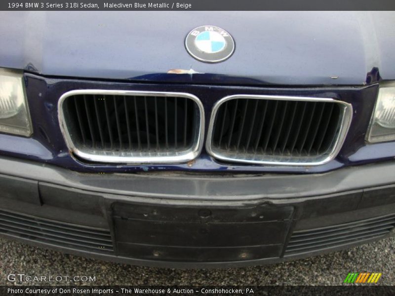 Malediven Blue Metallic / Beige 1994 BMW 3 Series 318i Sedan