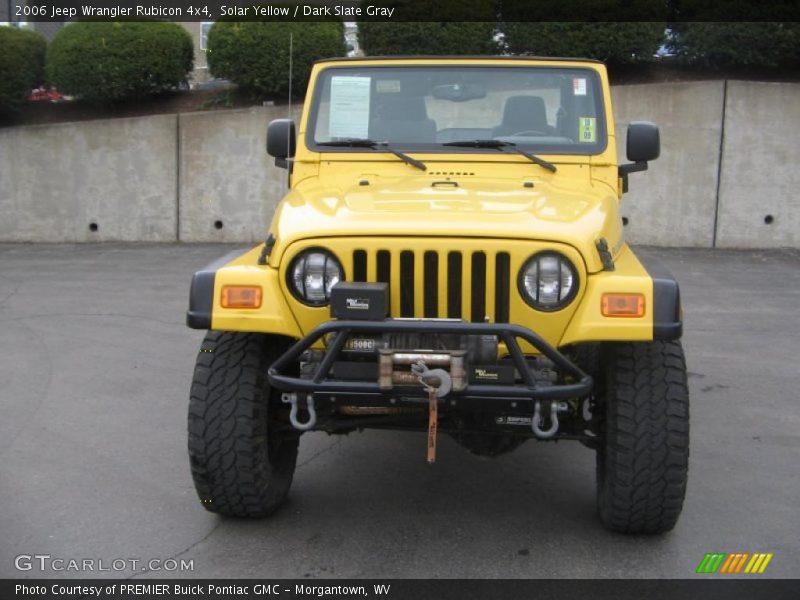 Solar Yellow / Dark Slate Gray 2006 Jeep Wrangler Rubicon 4x4