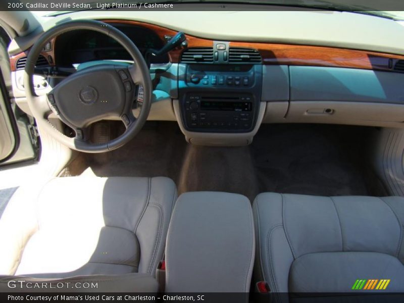 Light Platinum / Cashmere 2005 Cadillac DeVille Sedan