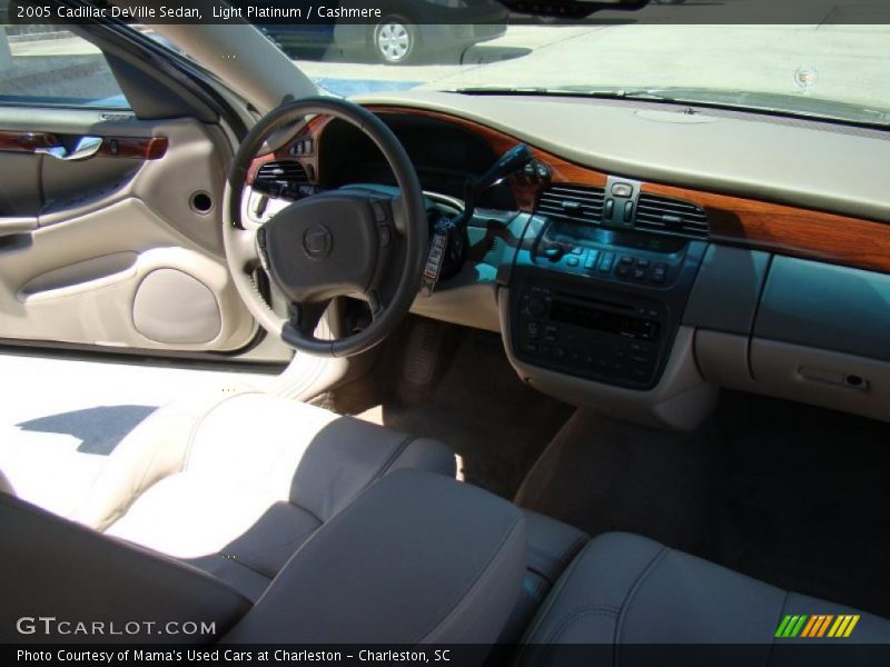 Light Platinum / Cashmere 2005 Cadillac DeVille Sedan