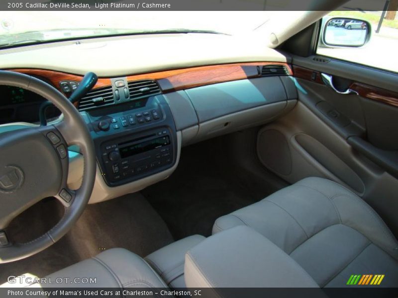 Light Platinum / Cashmere 2005 Cadillac DeVille Sedan