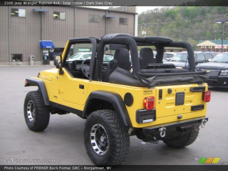Solar Yellow / Dark Slate Gray 2006 Jeep Wrangler Rubicon 4x4