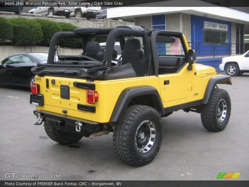 Solar Yellow / Dark Slate Gray 2006 Jeep Wrangler Rubicon 4x4