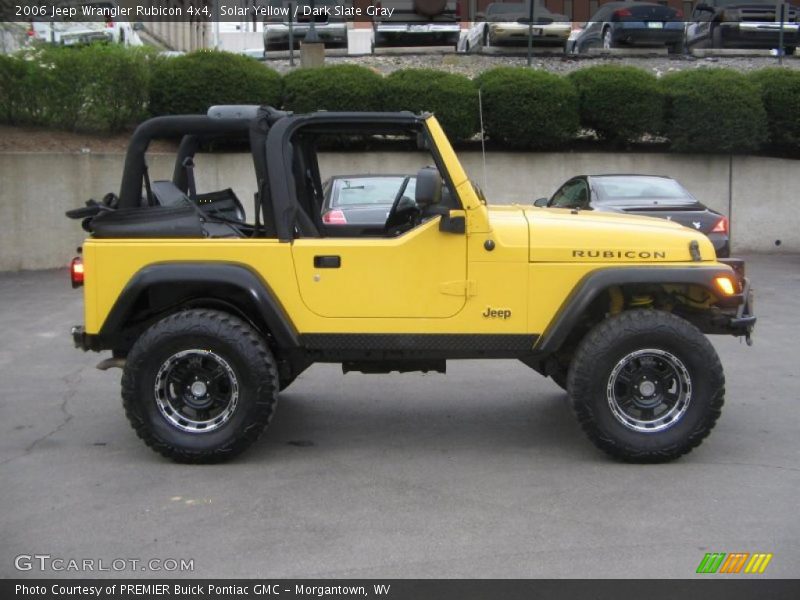 Solar Yellow / Dark Slate Gray 2006 Jeep Wrangler Rubicon 4x4