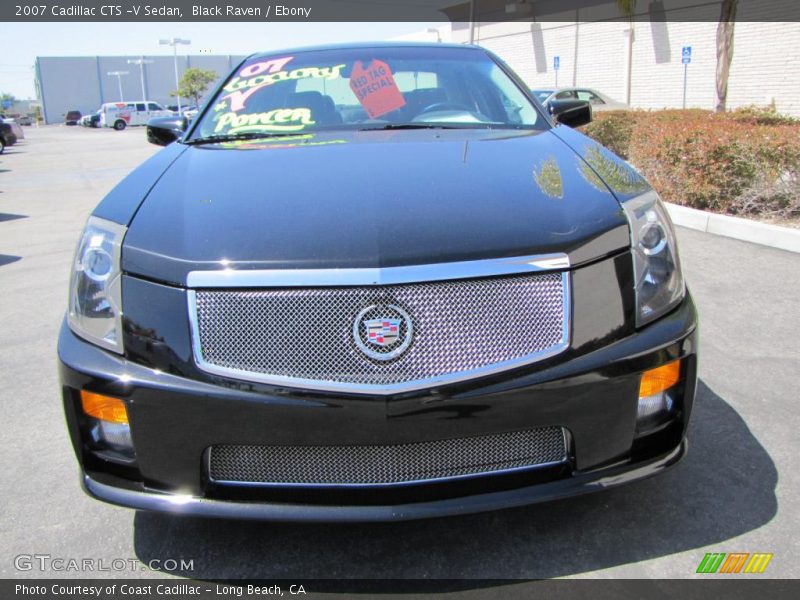 Black Raven / Ebony 2007 Cadillac CTS -V Sedan