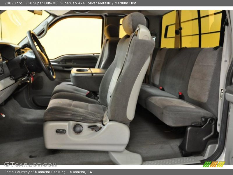 Silver Metallic / Medium Flint 2002 Ford F350 Super Duty XLT SuperCab 4x4