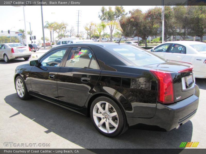 Black Raven / Ebony 2007 Cadillac CTS -V Sedan