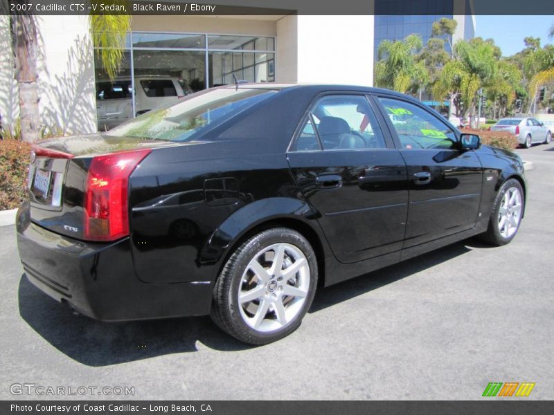 Black Raven / Ebony 2007 Cadillac CTS -V Sedan