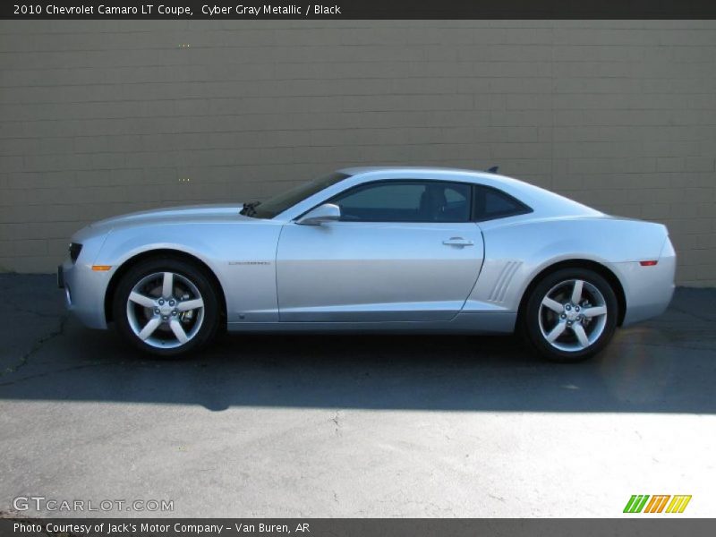 Cyber Gray Metallic / Black 2010 Chevrolet Camaro LT Coupe