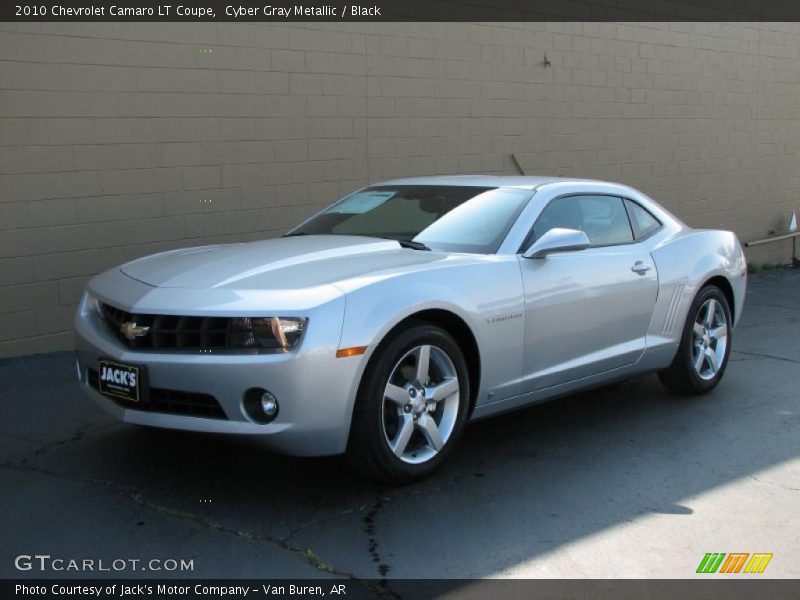Cyber Gray Metallic / Black 2010 Chevrolet Camaro LT Coupe