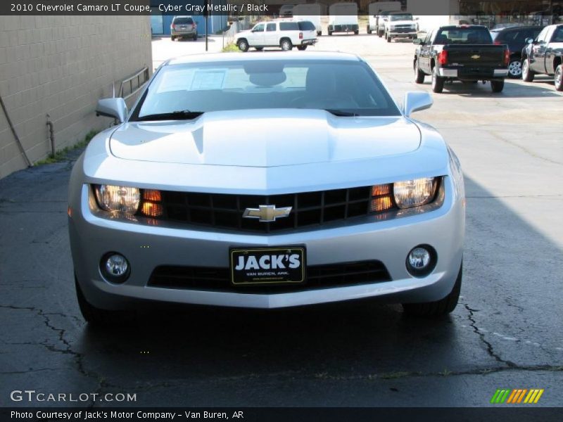 Cyber Gray Metallic / Black 2010 Chevrolet Camaro LT Coupe
