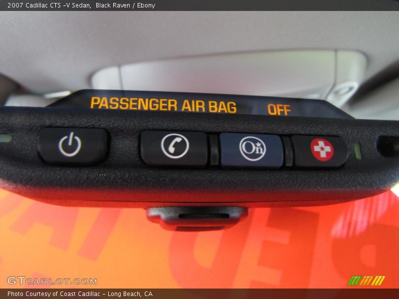Black Raven / Ebony 2007 Cadillac CTS -V Sedan