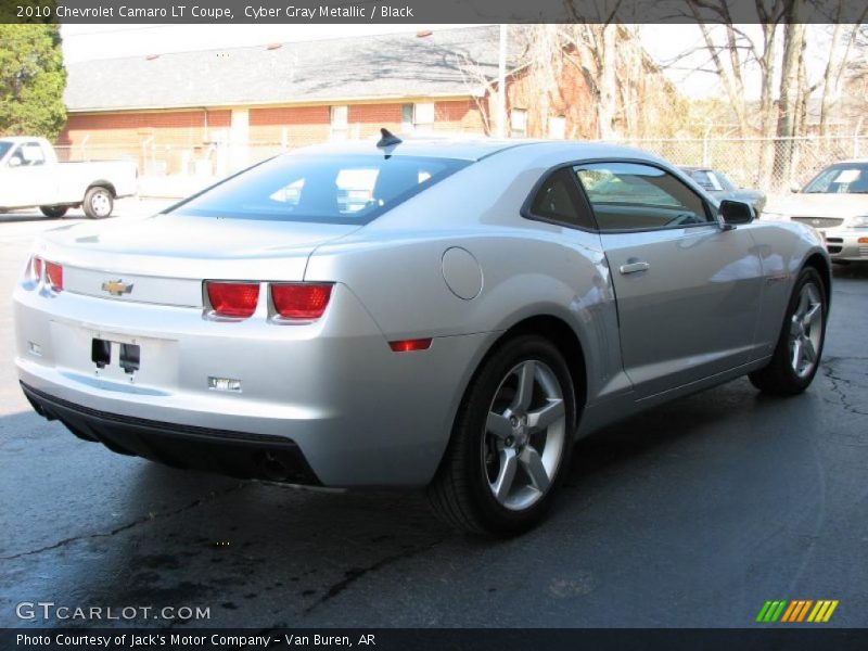 Cyber Gray Metallic / Black 2010 Chevrolet Camaro LT Coupe