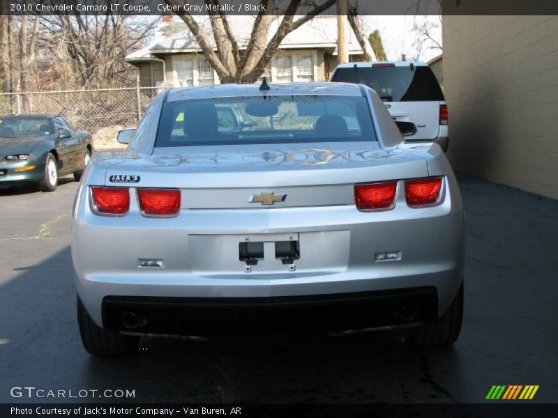 Cyber Gray Metallic / Black 2010 Chevrolet Camaro LT Coupe