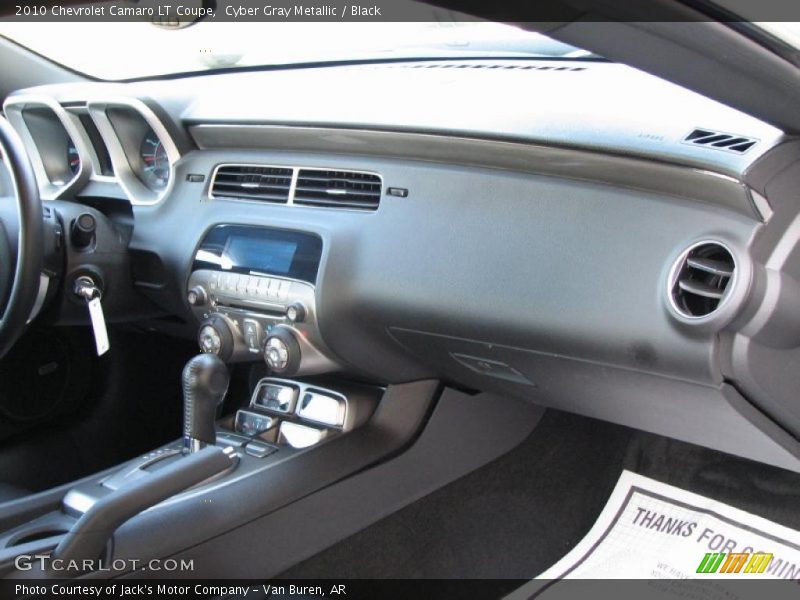 Cyber Gray Metallic / Black 2010 Chevrolet Camaro LT Coupe